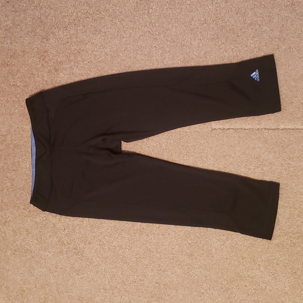 Adidas Women's Black Capris